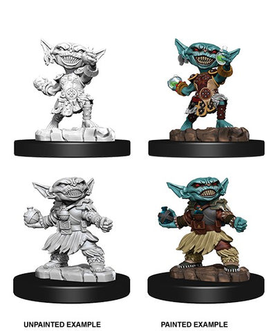 D&D Female Goblin Alchemist Unpainted Miniature