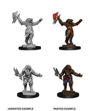 D&D Dragonborn Female Fighter Unpainted Miniature