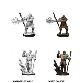 D&D Firbolg Male Druid Unpainted Miniature