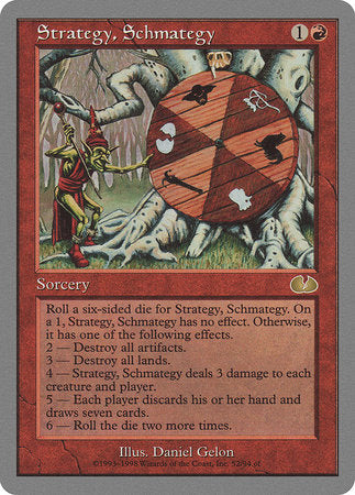 mtg cracked cards Strategy, Schmategy [Unglued]