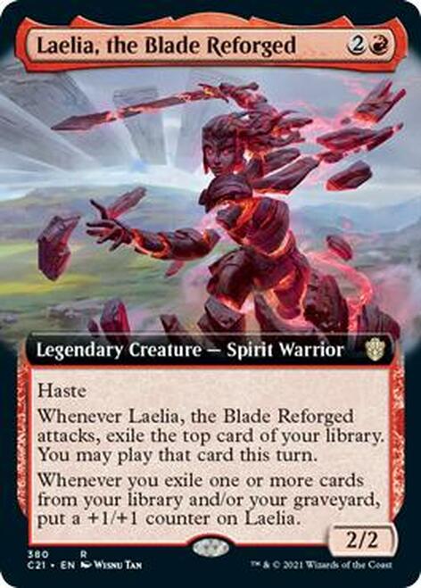 Laelia, the Blade Reforged (Extended) [Commander 2021]