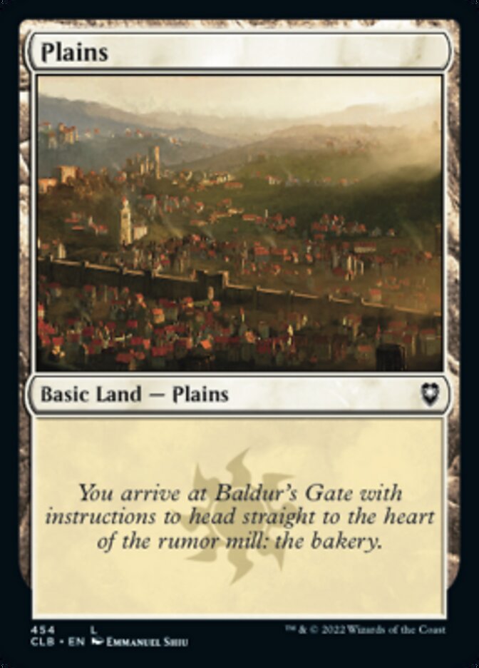Plains (454) [Commander Legends: Battle for Baldur's Gate]