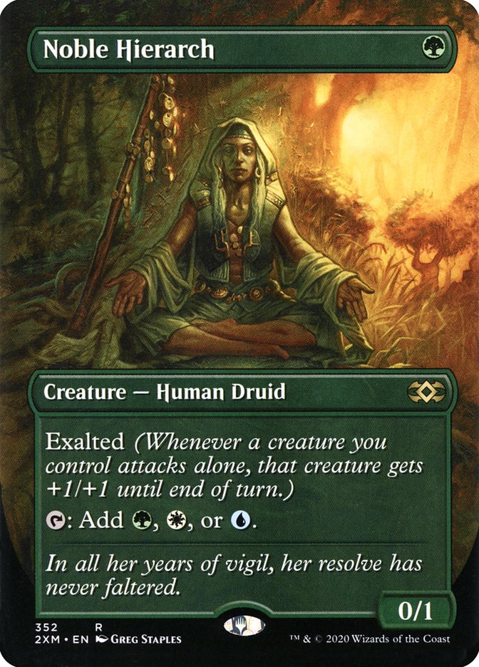 Noble Hierarch (Borderless) [Double Masters]