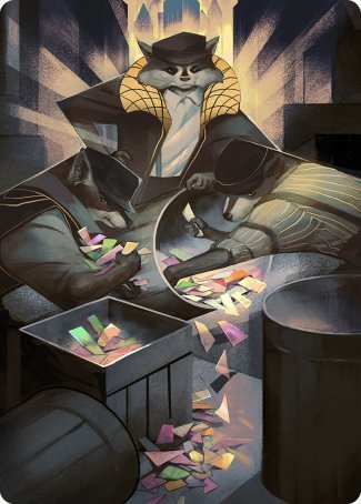 Masked Bandits Art Card [Streets of New Capenna Art Series]