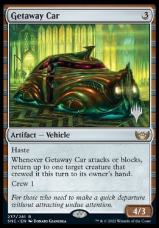 Getaway Car (Promo Pack) [Streets of New Capenna Promos]