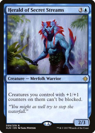 Herald of Secret Streams [Ixalan Promos]