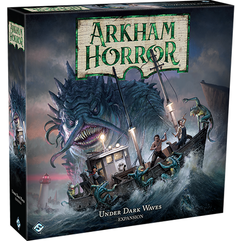 Arkham Horror: Under Dark Waves Expansion (Board Game)