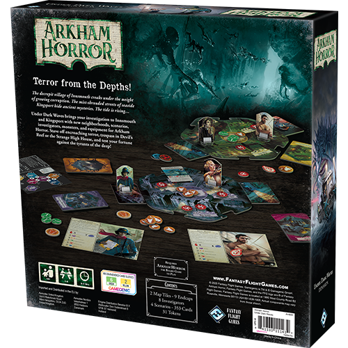 Arkham Horror: Under Dark Waves Expansion (Board Game)
