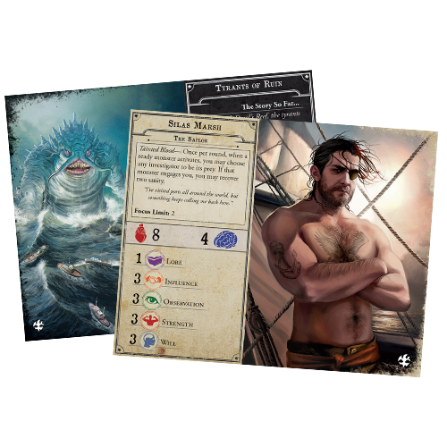 Arkham Horror: Under Dark Waves Expansion (Board Game)