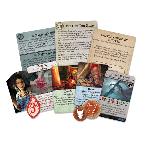 Arkham Horror: Under Dark Waves Expansion (Board Game)