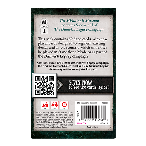 Arkham Horror LCG: The Miskatonic Museum