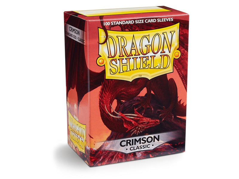 Dragon Shield Classic Sleeve - Crimson ‘Arteris’ 100ct