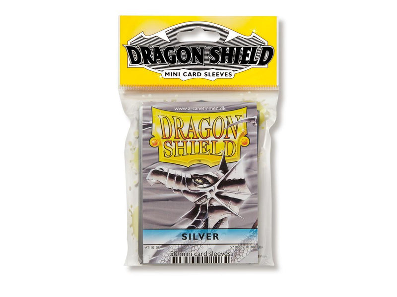Dragon Shield Classic (Mini) Sleeve - Silver ‘Mirage’ 50ct