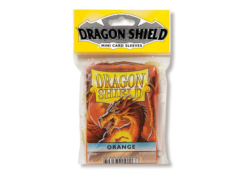 Dragon Shield Classic (Mini) Sleeve - Orange ‘Pyrox’ 50ct