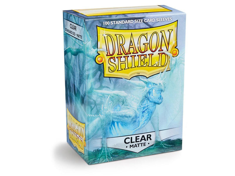 Dragon Shield Matte Sleeve - Clear ‘Angrozh’ 100ct