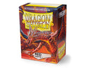 Dragon Shield Matte Sleeve - Red ‘Moltanis’ 100ct