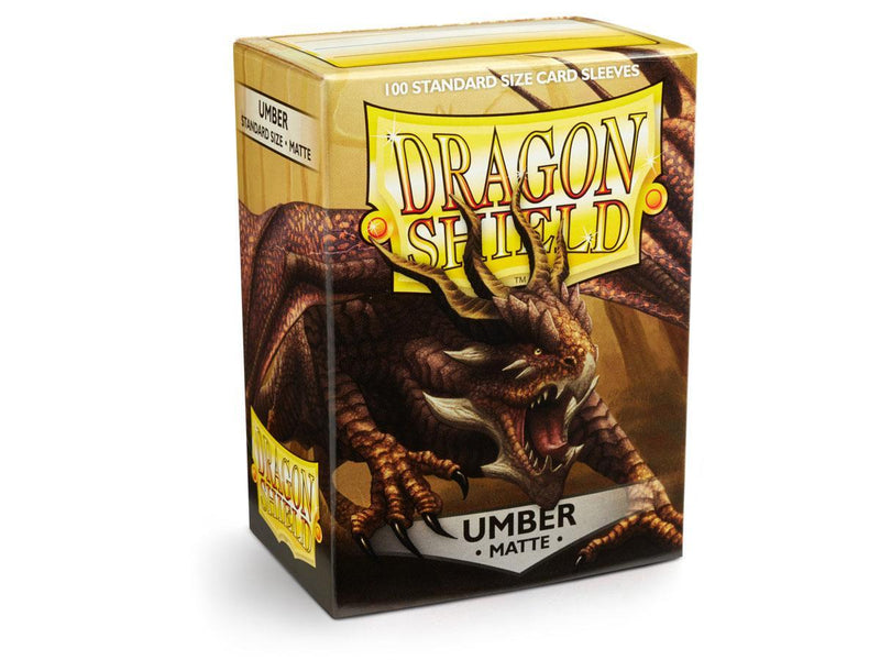 Dragon Shield Matte Sleeve - Umber ‘Teranha’ 100ct