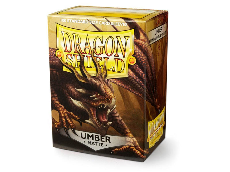 Dragon Shield Matte Sleeve - Umber ‘Teranha’ 100ct