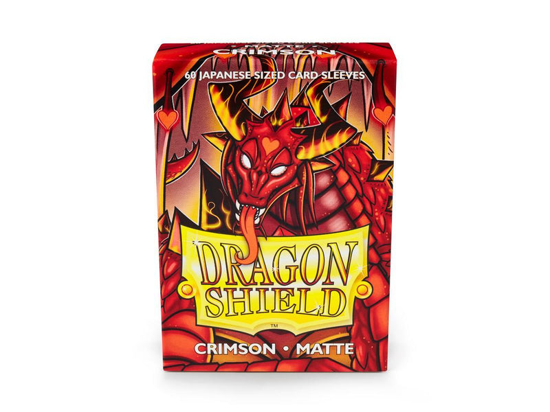Dragon Shield Matte Sleeve - Crimson ‘Elohaen’ 60ct