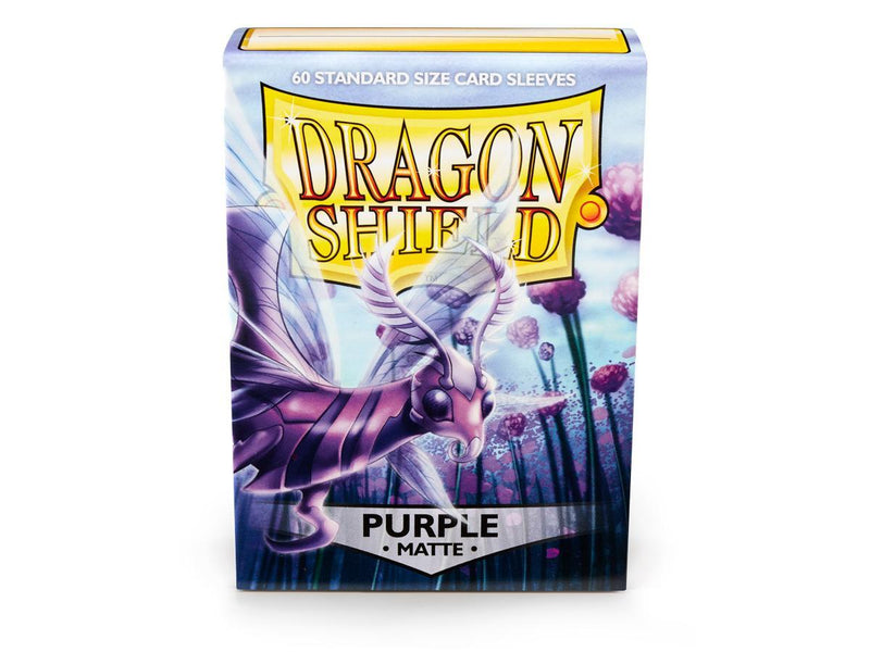 Dragon Shield Matte Sleeve - Purple ‘Mefitas’ 60ct