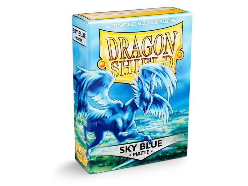 Dragon Shield Matte Sleeve - Sky Blue ‘Notos’ 60ct