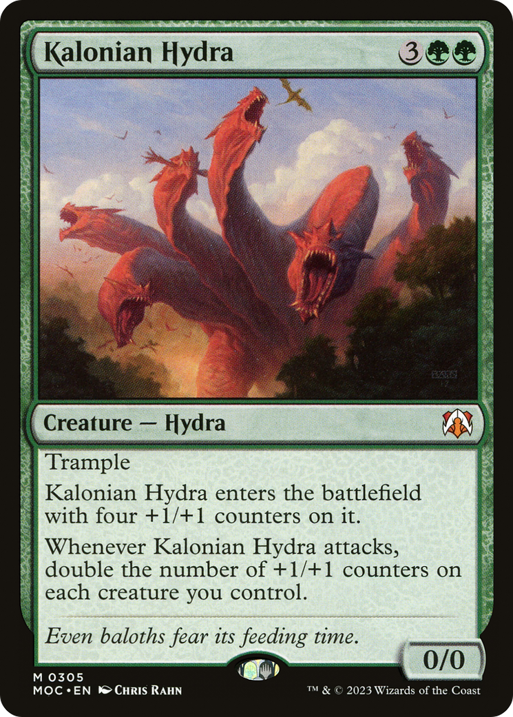 Kalonian Hydra [March of the Machine Commander]