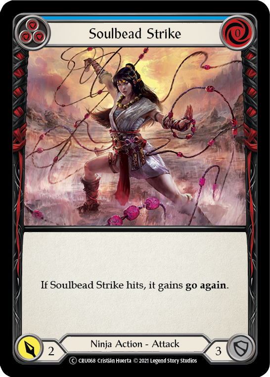 Torrent of Tempo (Blue) [U-CRU071] (Crucible of War Unlimited)  Unlimited Rainbow Foil