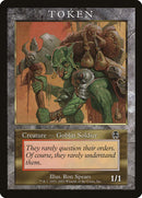 Goblin Soldier Token (Apocalypse) [Magic Player Rewards 2001]