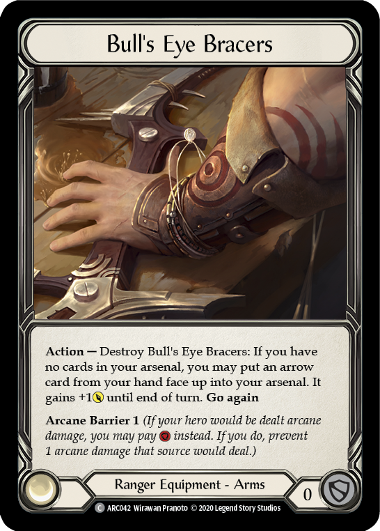 Bull's Eye Bracers [ARC042] Unlimited Edition Normal