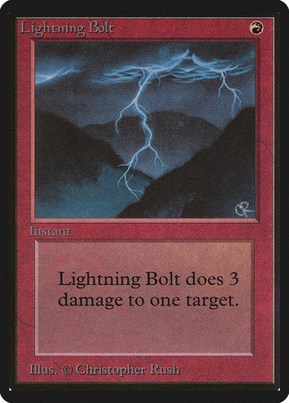 Lightning Bolt [Limited Edition Beta]