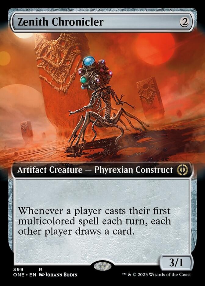 Zenith Chronicler (Extended Art) [Phyrexia: All Will Be One]