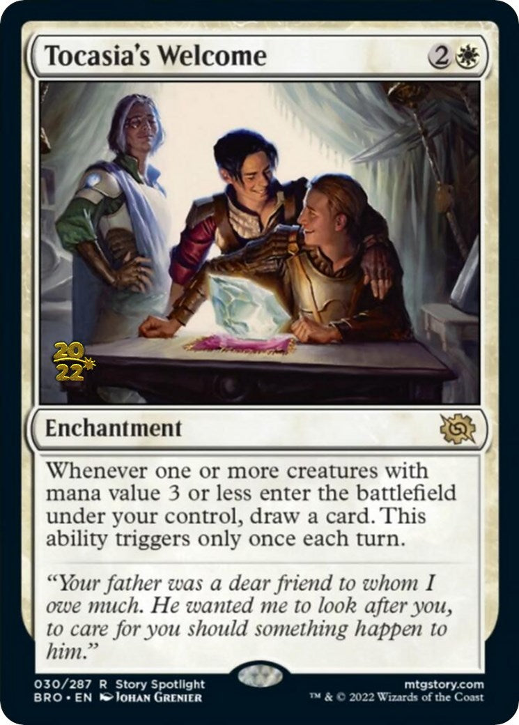 Tocasia's Welcome [The Brothers' War: Prerelease Promos]