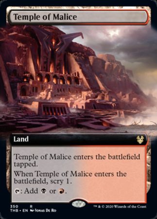 Temple of Malice (Extended Art) [Theros Beyond Death]
