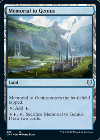 Memorial to Genius [Commander Legends]