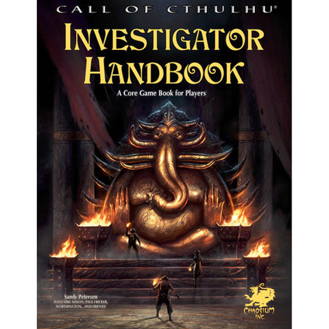 Call of Cthulhu RPG: Investigator Rulebook (HC)