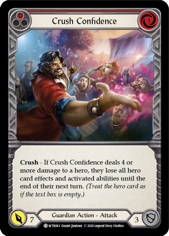 Crush Confidence (Red) [WTR063] Unlimited Edition Normal