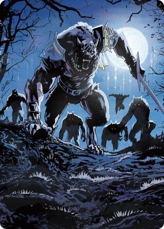 Tovolar, the Midnight Scourge 2 Art Card [Innistrad: Midnight Hunt Art