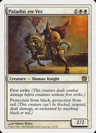 Paladin en-Vec [Ninth Edition]