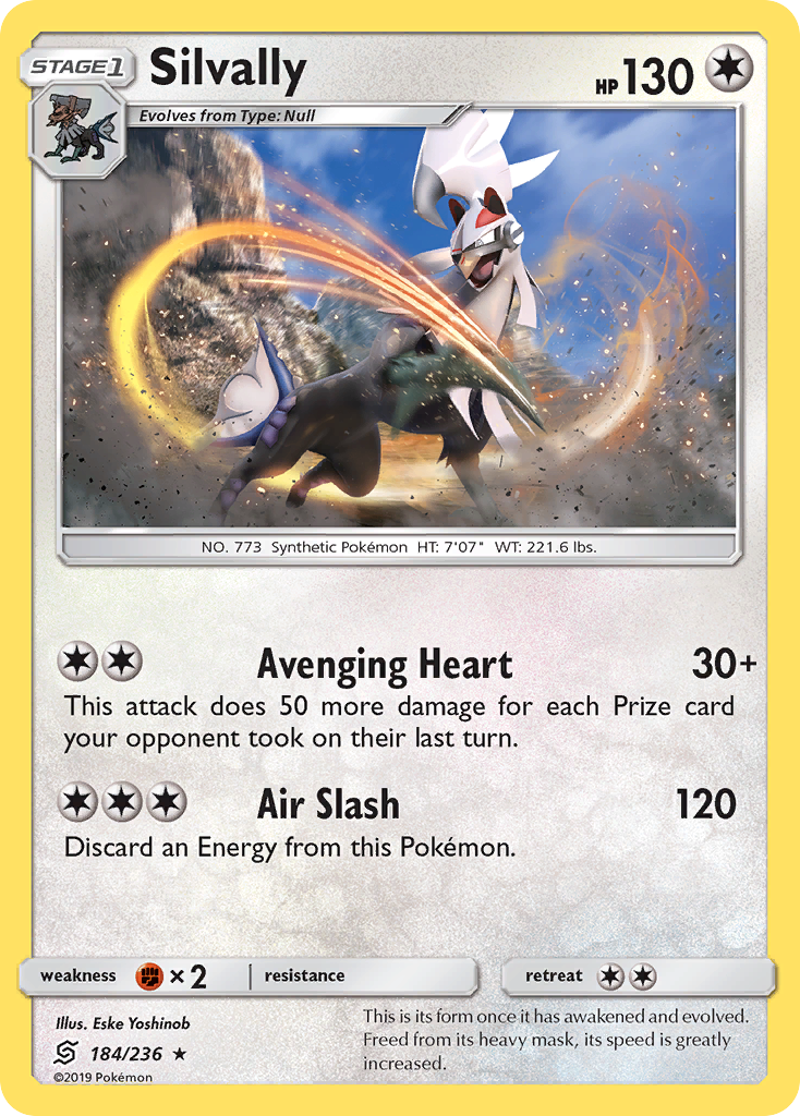 Silvally (184/236) [Sun & Moon: Unified Minds]
