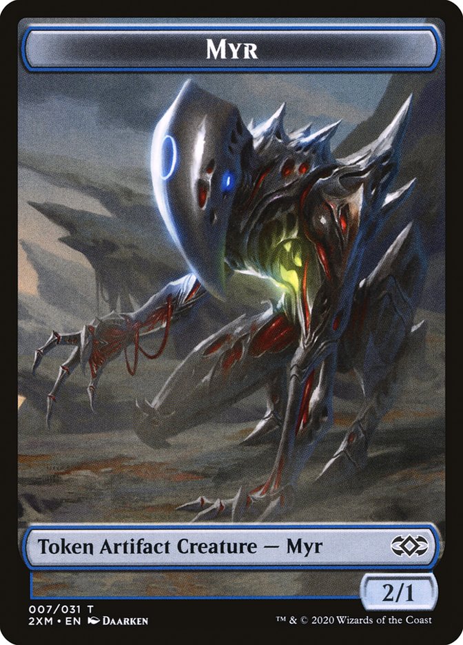 Myr (007/031) [Double Masters Tokens]