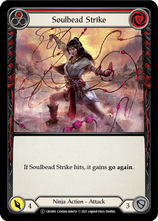 Torrent of Tempo (Red) [U-CRU069] (Crucible of War Unlimited)  Unlimited Rainbow Foil