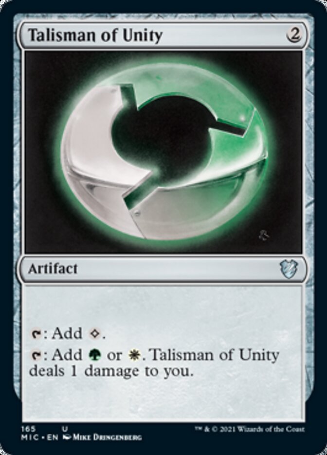 Talisman of Unity [Innistrad: Midnight Hunt Commander]