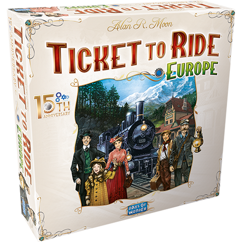 Ticket to Ride: Europe 15th Anniversary Edition