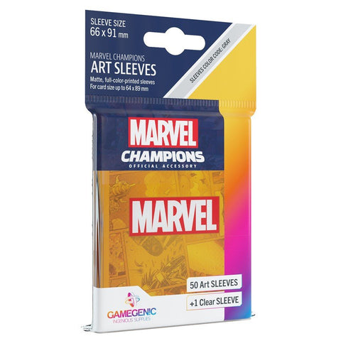 Marvel Champions Card Sleeve 50ct - Orange