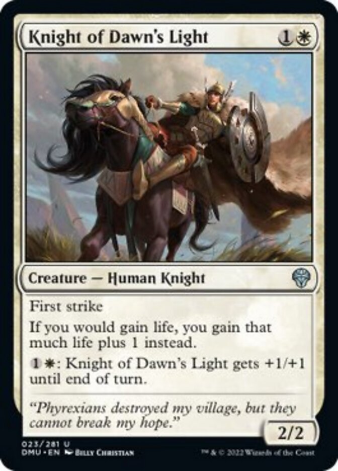 Knight of Dawn's Light [Dominaria United]