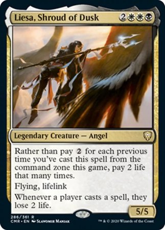 Liesa, Shroud of Dusk [Commander Legends]