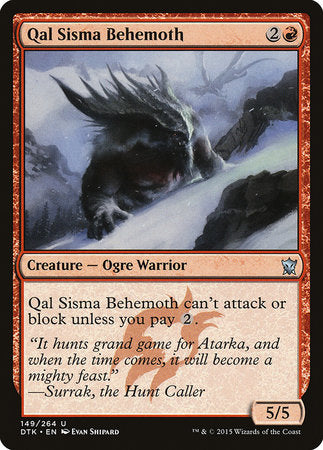 Qal Sisma Behemoth [Dragons of Tarkir]