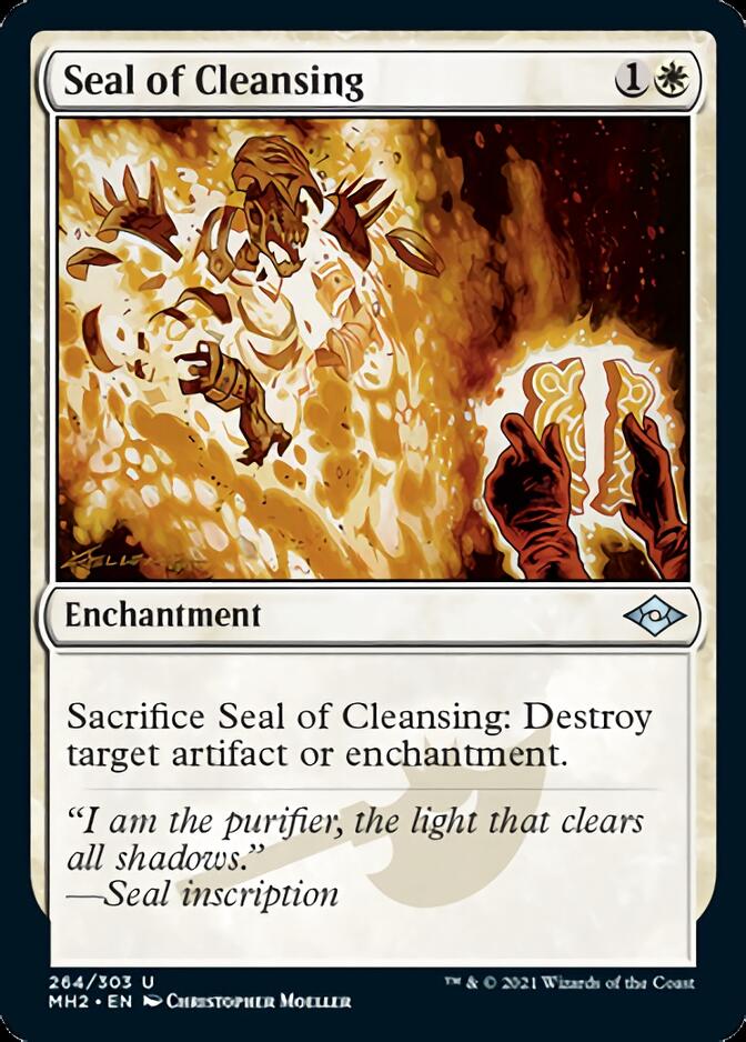Seal of Cleansing (Foil Etched) [Modern Horizons 2]