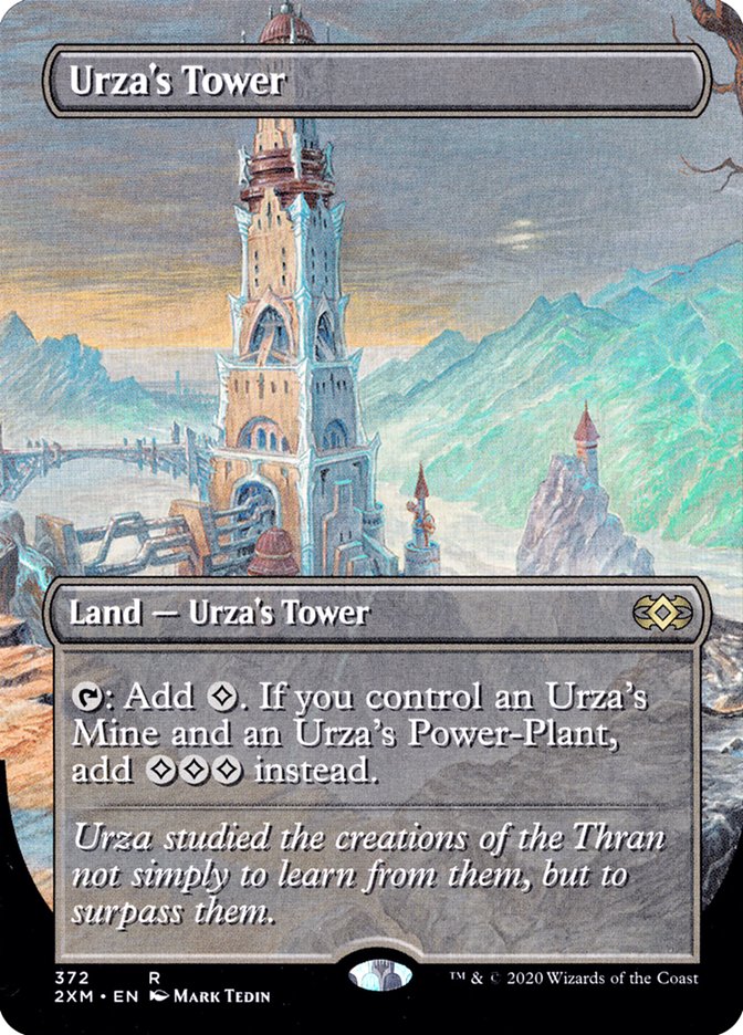 Urza's Tower (Borderless) [Double Masters]