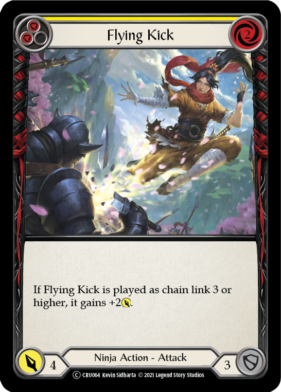 Soulbead Strike (Yellow) [U-CRU067] (Crucible of War Unlimited)  Unlimited Normal
